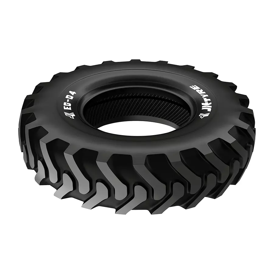 JK Tyre 13.00-24 EG04 16 PR Tyre and Tube with Flap for Motor Grader