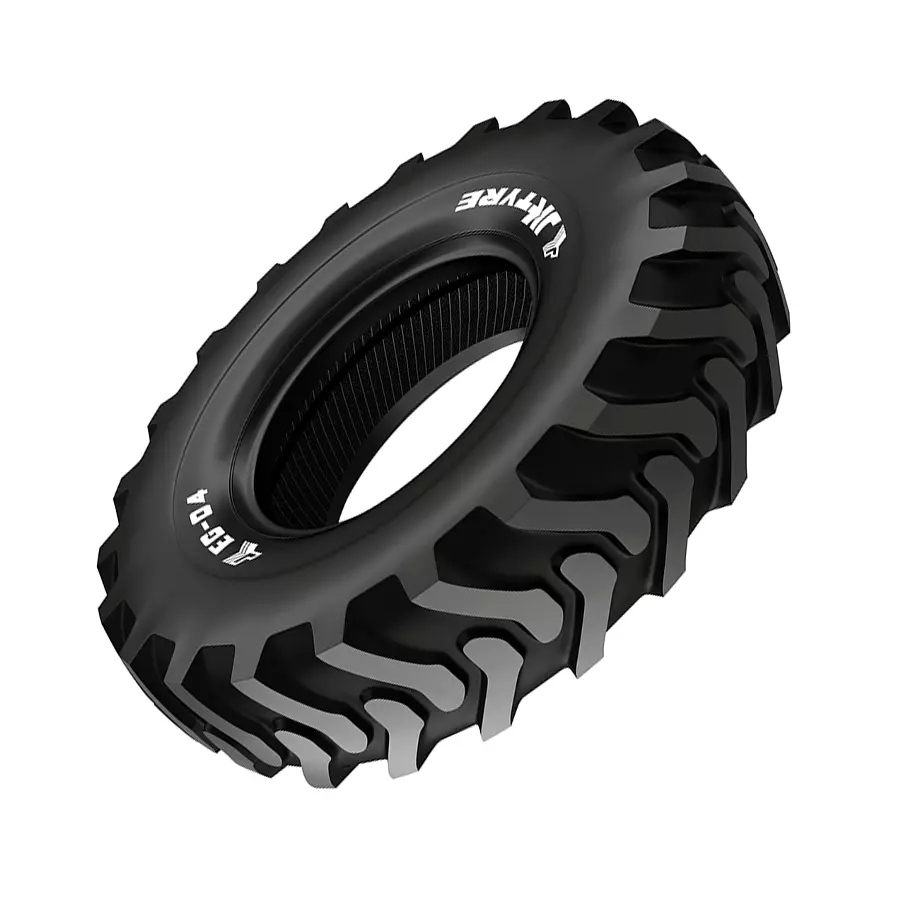 JK Tyre 13.00-24 EG04 16 PR Tyre and Tube with Flap for Motor Grader