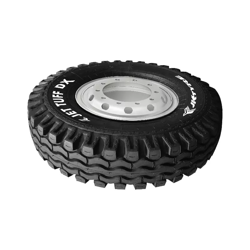 JK Tyre JET TUFF 9.00-20 16 PR Semi Lug Tube Type Tyre (All Wheel) for Truck & Bus