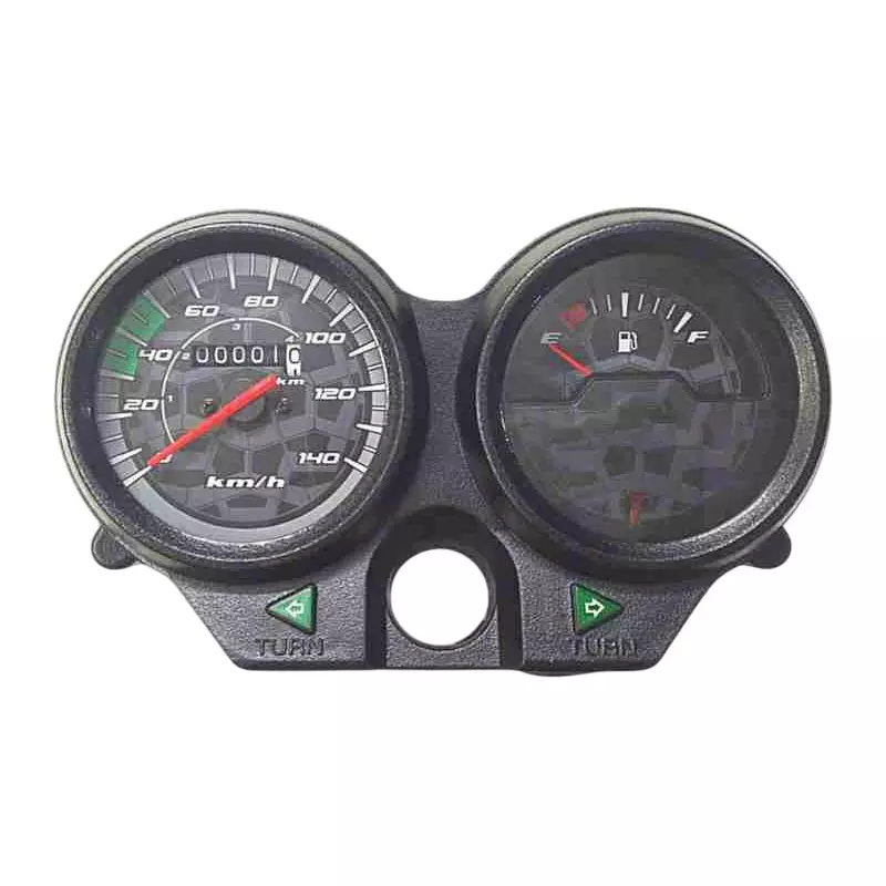 DY-NISTIC Analog Speedometer 140 Km Maximum Speed Plastic For Hero HF-Deluxe (Side Stand)