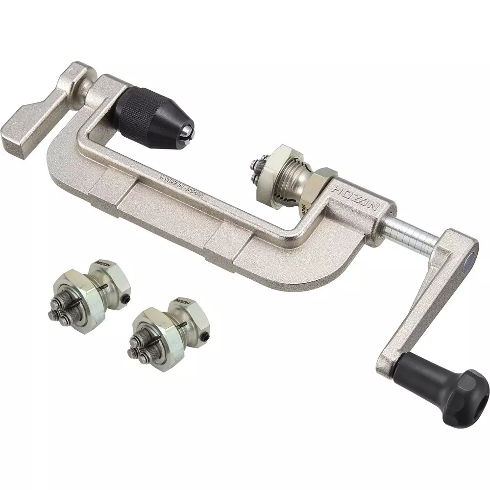 HOZAN Spoke Thread Cutter Set Suitable for (Spoke) # 13/14/15, (spoke shape) plane, C-702-22