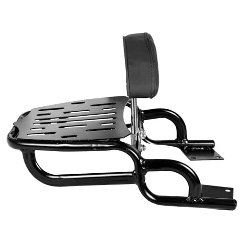 AllExtreme Adjustable Cushion Backrest with Luggage Carrier For Heavy Weight Load Support For Bullet Type 3