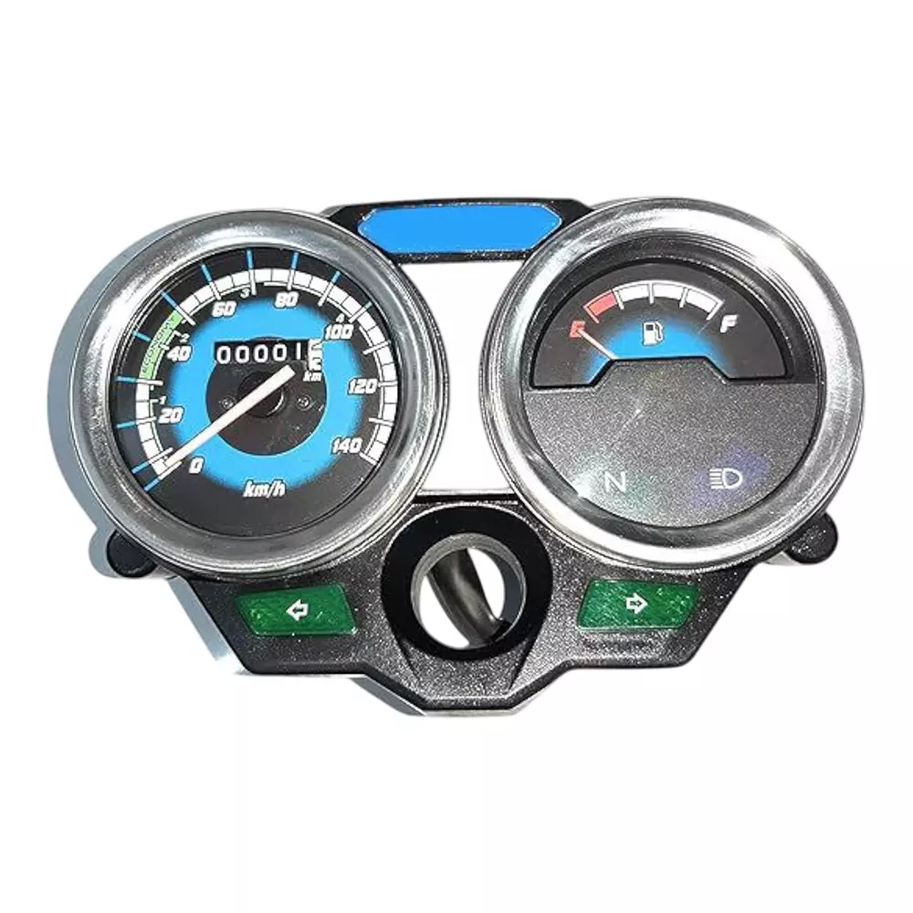 DY-NISTIC Analog Speedometer 140 Km Maximum Speed ABS Plastic For Hero Splendor Pro