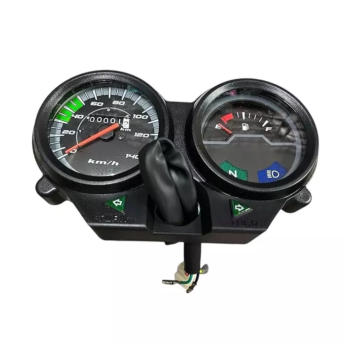 DY-NISTIC Analog Speedometer 140 Km Maximum Speed ABS Plastic For CD Deluxe