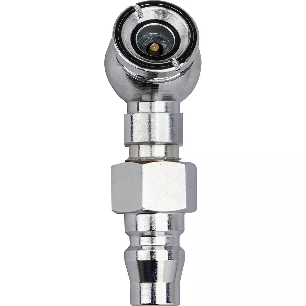 MonotaRO Air Chuck Short Type Bicycle Compatible 0.7 Mpa Max. Operating Pressure, 1078096