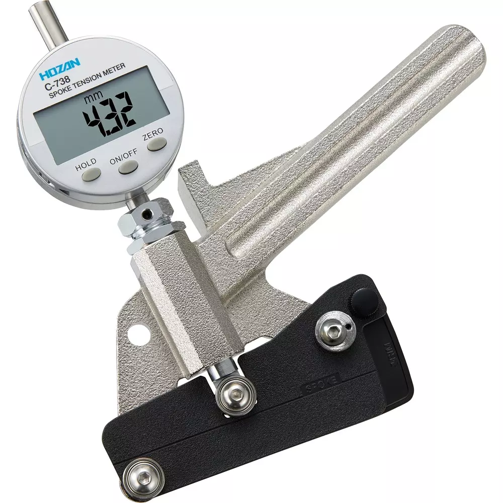 HOZAN Spoke Tension Meter 185x180x70 mm Outer Dimension, C-738