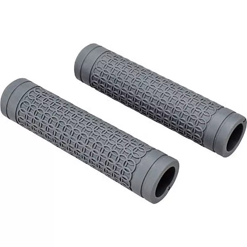 MonotaRO Grip for Bicycle Gray 126 mm Overall Length, 48686724 (1 Pair)