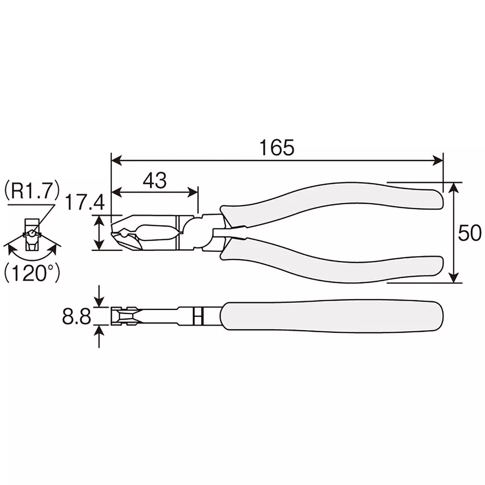 hozan-chain-plier-165-mm-overall-length-p-221
