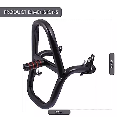 AllExtreme ‎EX-JCGJ20 Euro J20 Leg Guard Heavy Duty Metal Universal Fit for Motorcycle Pack of 2
