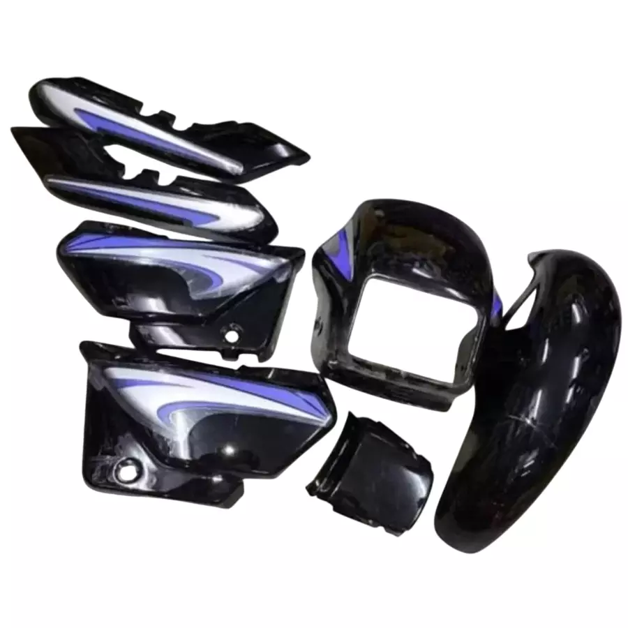 Ultra Full Fiber Body Kit For SPLENDOR PLUS AW BLACK PURPLE Ultra Full Fiber Body Kit For SPLENDOR PLUS AW BLACK PURPLE