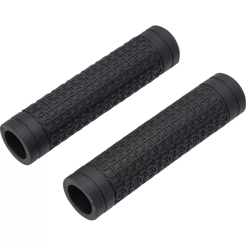 MonotaRO Grip for Bicycle Black 126 mm Overall Length, 18472396 (1 Pair)