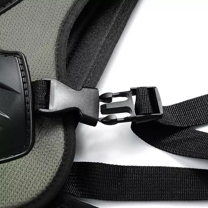 AllExtreme ARBA003 Chest Spine/Armor Vest Protective Gear for Men (Green, M Size)