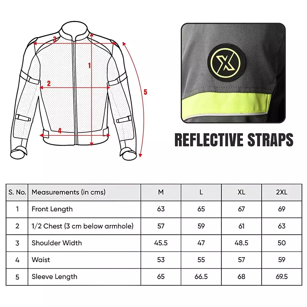 allextreme-snowstorm-bike-riding-jacket-ce-level-2-certified-armour-protector-back-elbows-shoulders-protection-mesh-fabric-motorcycle-rider-gear-for-bikers-black-green-size-2xl