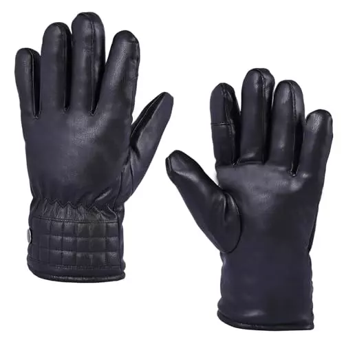 Allextreme Winter Riding Gloves L Size Black Color for Motorbike Racing, Biking, Climbing, Cold Weather Protection, ‎NEW-GLOVES0S