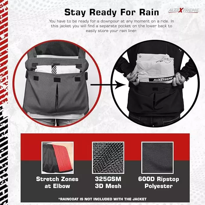 allextreme-rally-unisex-motorcycle-riding-jacket-polyester-and-mesh-fabric-with-back-elbow-shoulder-ce-level-2-certified-armour-chest-protection-for-bikers-olive-green-size-xl