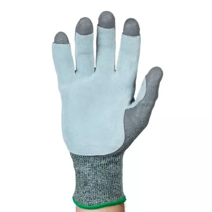 Tornado Aura Grey Yarn Cut Resistant Cut Resistant Gloves Size 8 Polyurethane Coating, AUR01-08