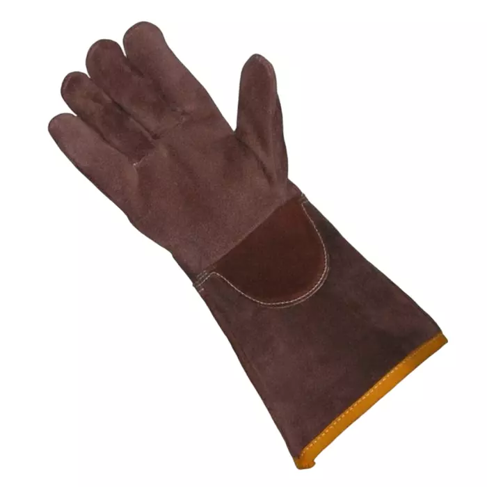 Liscombe Brown Leather Safety Work Gloves, L5-314