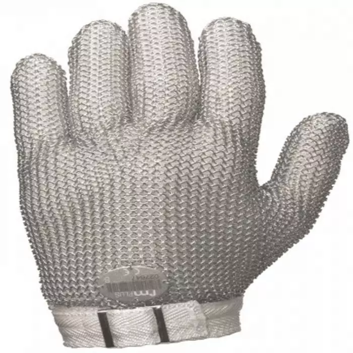 NIROFLEX USA Orange Stainless Steel Cut Resistant Gloves Size 10 Nitrile Coating, GS0111400000
