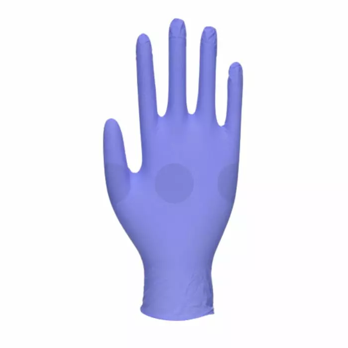 Unigloves GM004 Blue Nitrile Chemical Resistant Work Gloves Size 8, GM0043 (Pack of 100)