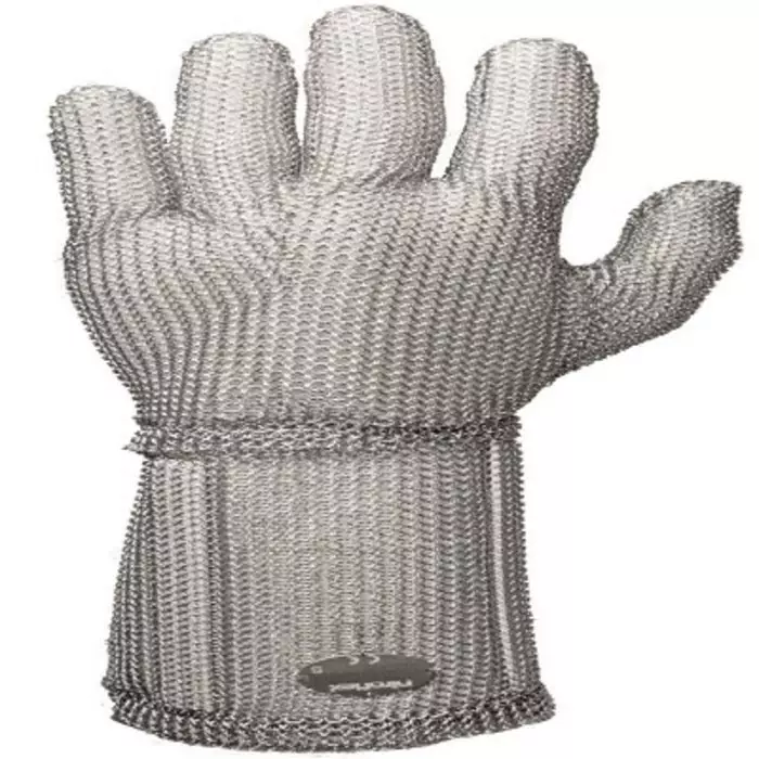 NIROFLEX USA Green Stainless Steel Cut Resistant Gloves Size 6 Nitrile Coating, GS3811015000