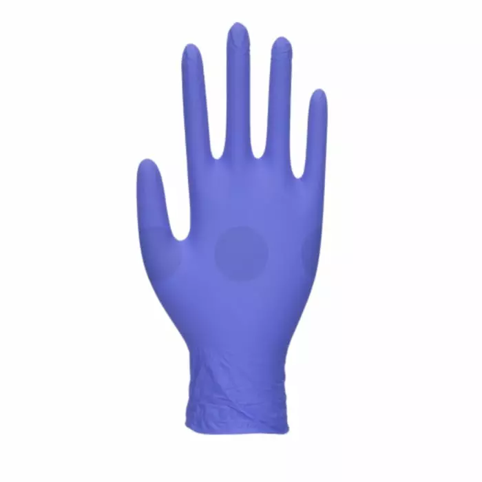 Unigloves GM005 Blue Nitrile Work Gloves Size 8, GM0053 (Pack of 100)