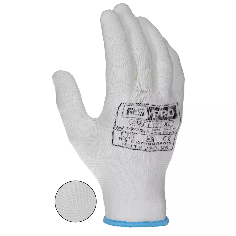 rs-pro-glove-liner-uncoated-size-10-white-2459017-pack-of-12-pcs
