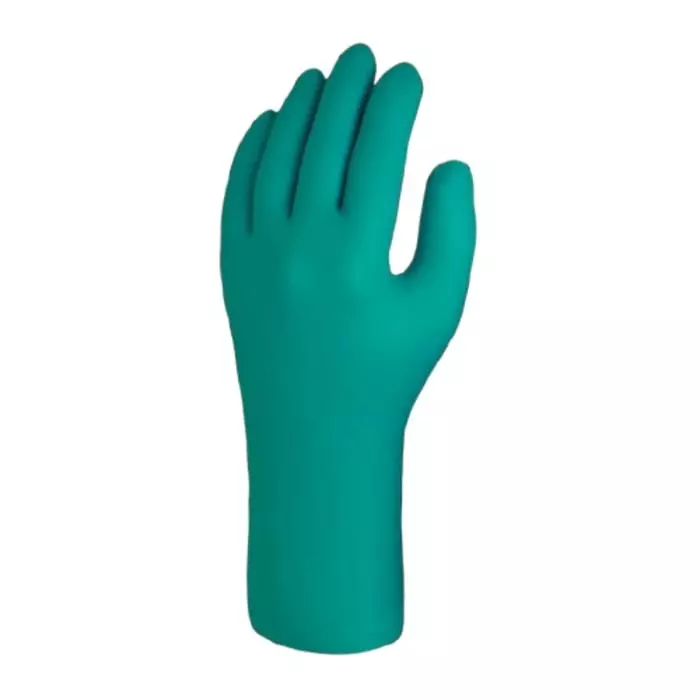 Skytec TX530 Green Powder-Free Nitrile Disposable Gloves SizexS 100Gloves per Pack, SKG00530EB (Pack of 100)