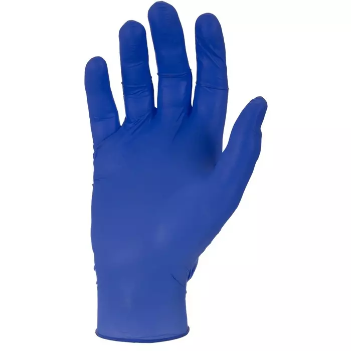 Polyco Healthline Indigo Purple Powder-Free Nitrile Disposable Gloves Size L 100 per Pack, MFNP100/03 (Pack of 100)