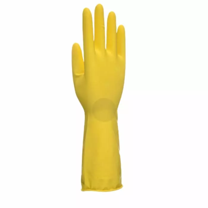 Unigloves UCHG300 Yellow Latex Oil Grip Oil Repellent Work Gloves Size 10, UCHG3005Y