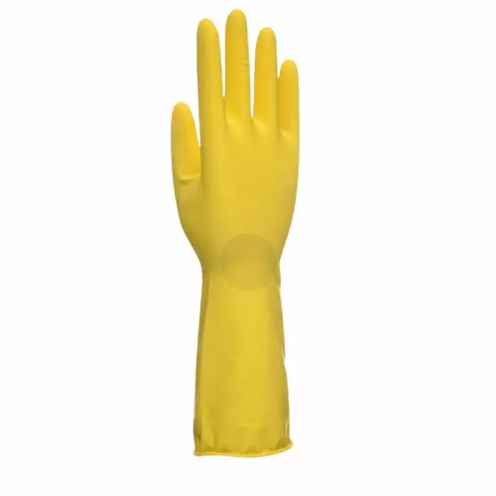 Unigloves UCHG300 Yellow Latex Oil Grip Oil Repellent Work Gloves Size 10, UGHG3005Y