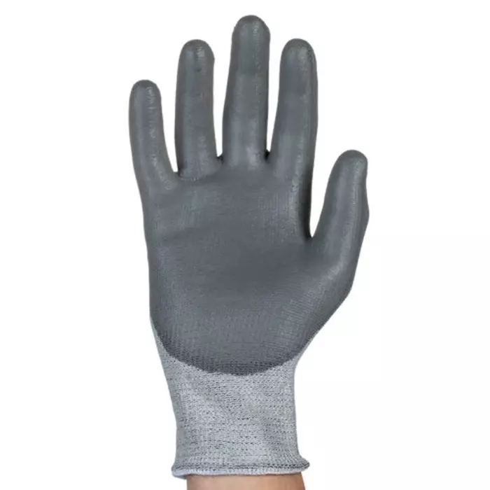 Tornado Argent Grey Yarn Cut Resistant Gloves Size 9 Polyurethane Coating, TAR25-09
