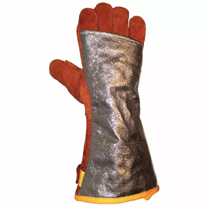 Liscombe Brown Safety Work Gloves, L6-314-ALB-V
