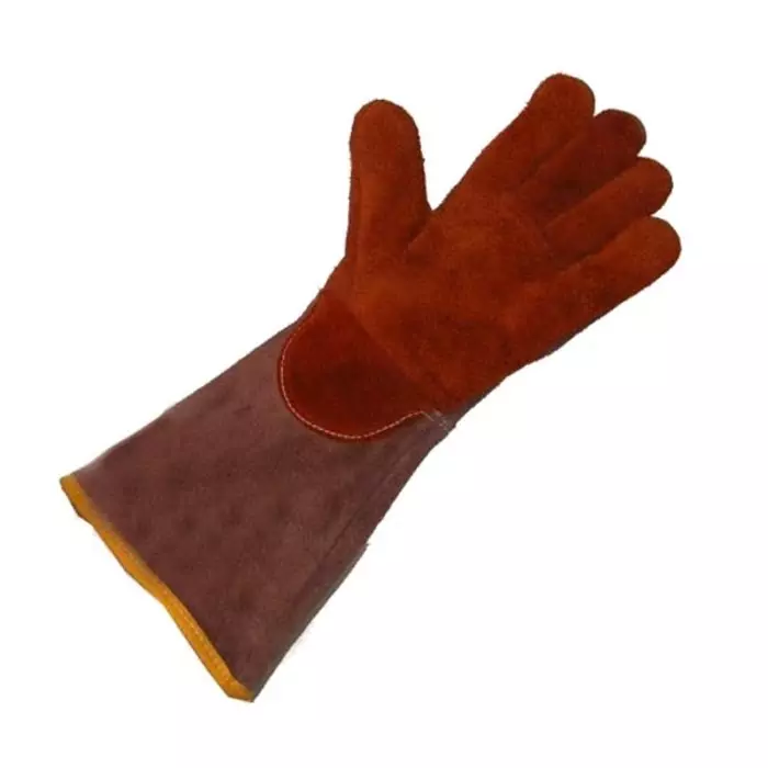 Liscombe Brown Safety Work Gloves, L6-322-V