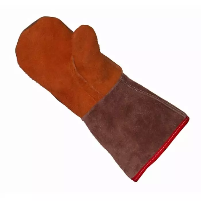 Liscombe Brown Leather Safety Work Gloves, L17-114