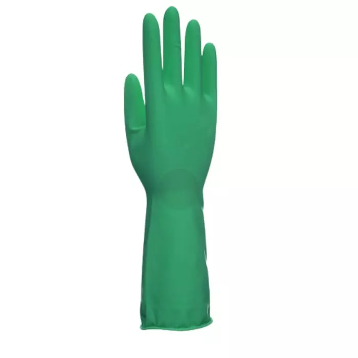 Unigloves UCHG300 Green Latex Oil Grip Oil Repellent Work Gloves Size 8, UGHG3003G