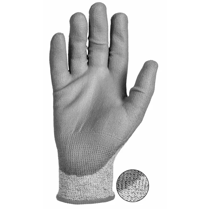 Liscombe Contact Cut D Yellow HPPE/Nylon/Glass Cut Resistant Gloves Size 10 Polyurethane Coating, LN659-10