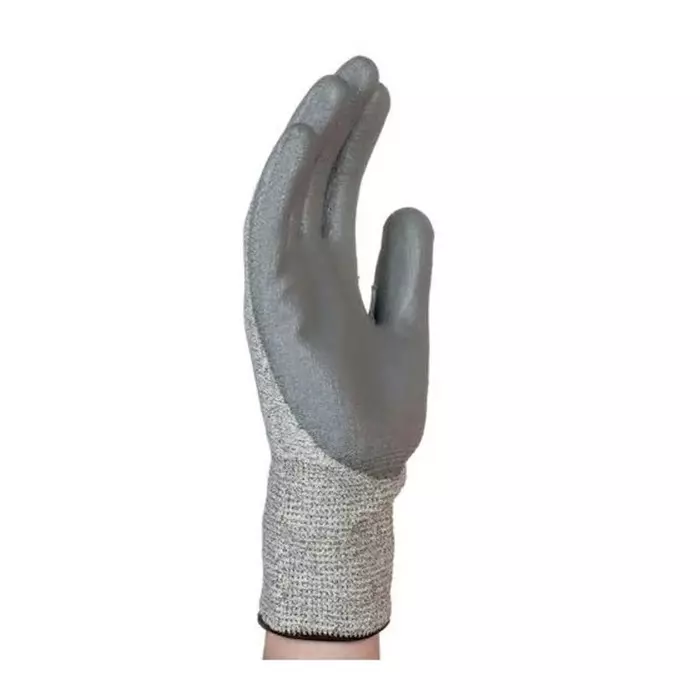 Tornado Electroflex 5 FTR Grey 13 Gauge Mixed Cut Fibre Abrasion Resistant Work Gloves Size 9 Polyurethane Coating, TEF5FTR-09