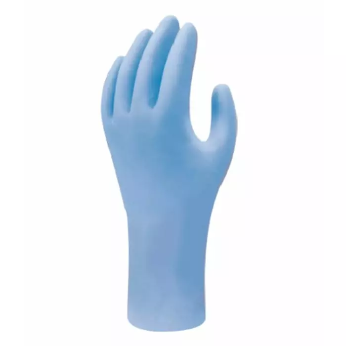 Showa Blue Powder-Free Nitrile Disposable Gloves Size S 100 per Pack, SHO75001 (Pack of 100)