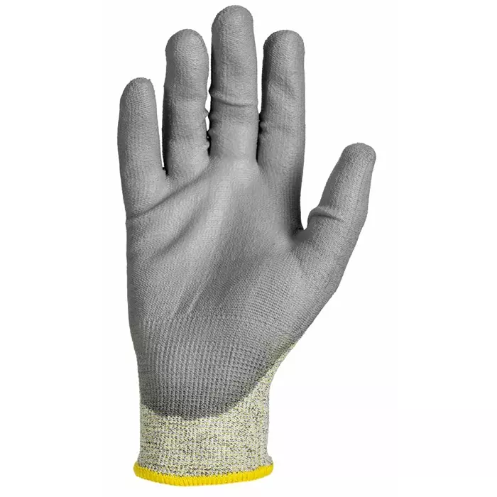 Liscombe Contact Cut D Series Grey Yarn Cut Resistant Gloves Size 9 Polyurethane Coating, LN659-09