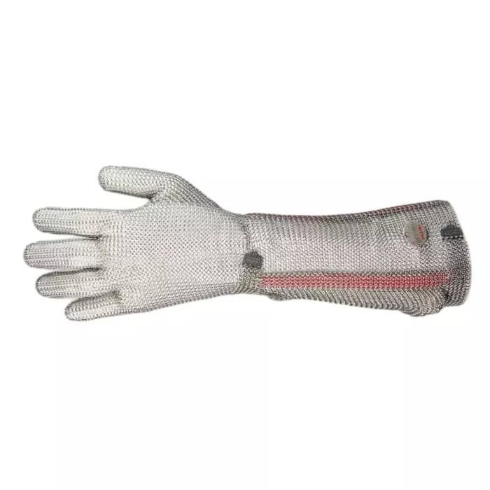 NIROFLEX USA Brown Stainless Steel Cut Resistant Gloves Size 5 Nitrile Coating, GS2110019000