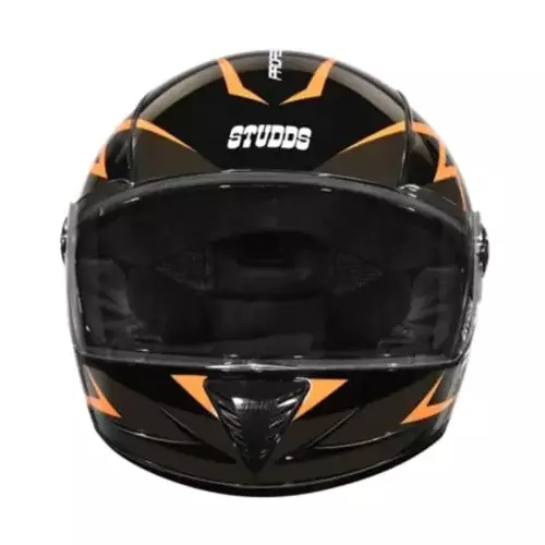 Studds PROFESSIONAL D1 DECOR Matt Black 600 mm X Large Full Face Helmet, MATT BLACK N10