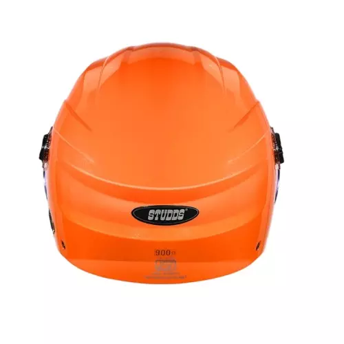 Studds RAY SUPER ORANGE (600 mm) X Large Open Face Helmet, RAY SUPERORANGE