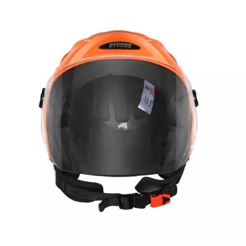 Studds RAY SUPER ORANGE (600 mm) X Large Open Face Helmet, RAY SUPERORANGE