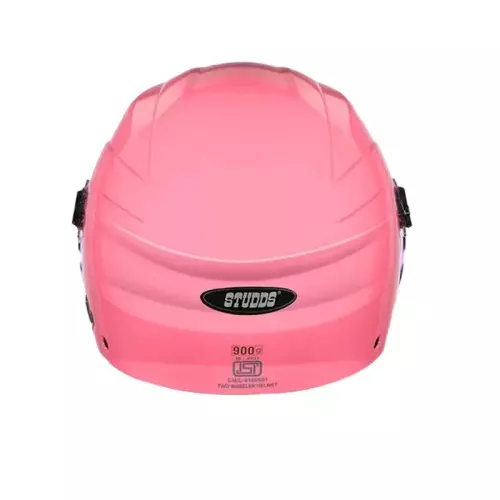 Studds RAY SUPER BABY PINK (570 mm) Medium Open Face Helmet, RAY SUPERBABY PINK