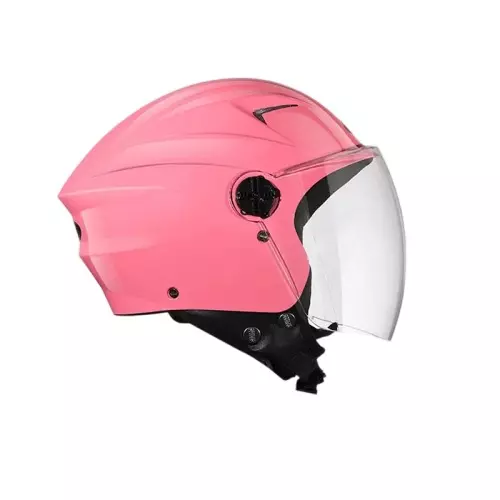 Studds RAY SUPER BABY PINK (570 mm) Medium Open Face Helmet, RAY SUPERBABY PINK