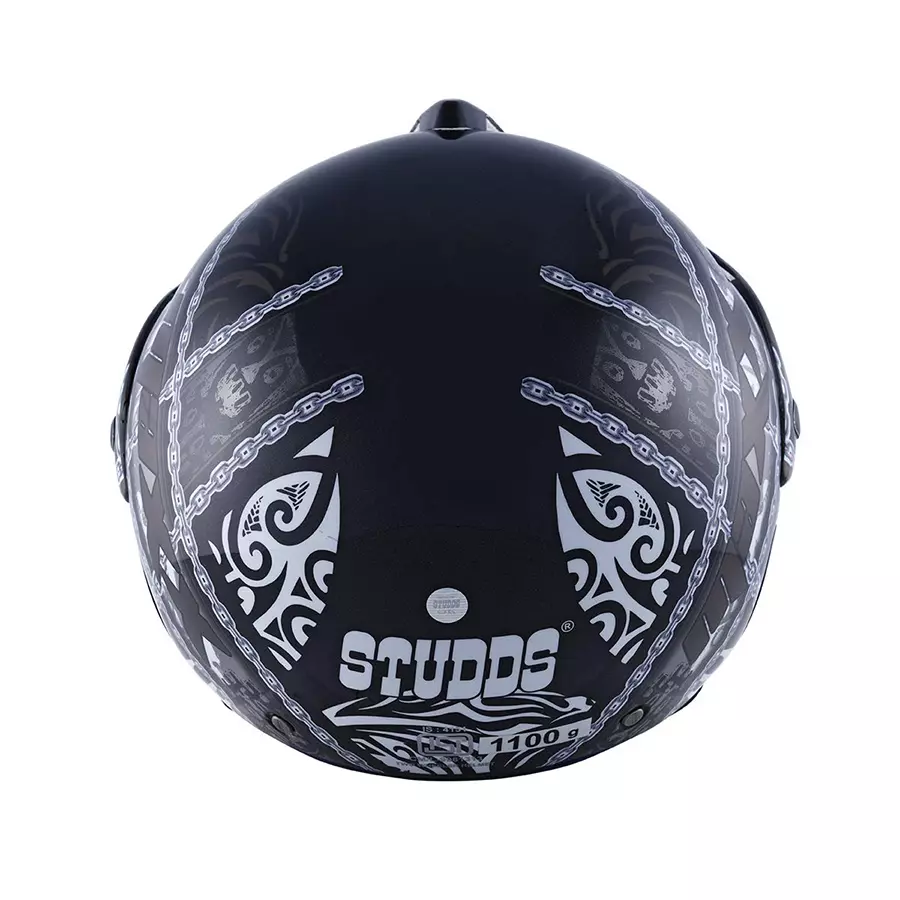 studds-marshall-d4-decor-black-580-mm-large-open-face-helmet-d4-black-n4