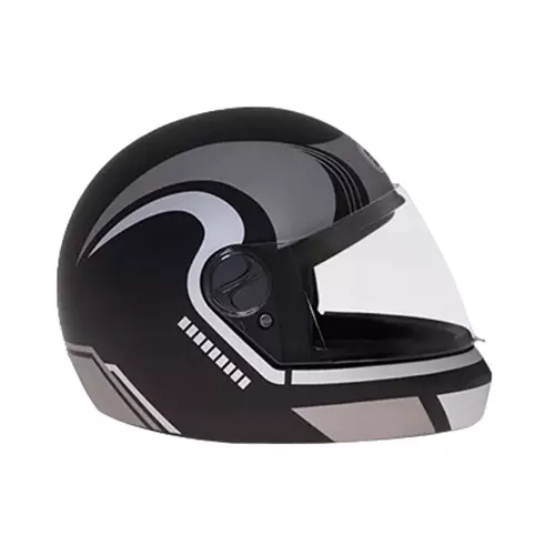 Studds JADE Matt Black 600 mm X Large Full Face Helmet, D3 MATT BLACK N4