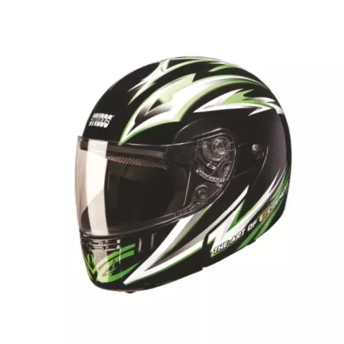 Studds NINJA 3G D3 DECOR Black 600 mm X Large Full Face Flip-up Helmet, D3 BLACK N3