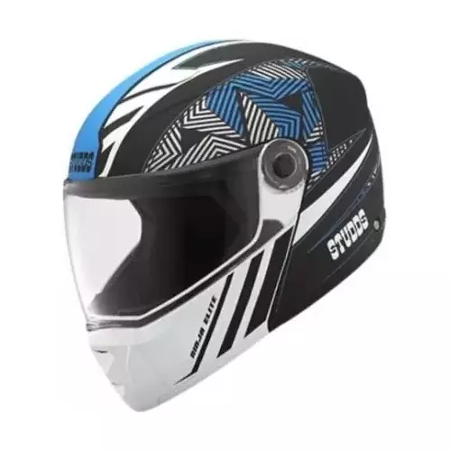 studds-ninja-elite-super-d2-decor-black-540-mm-x-small-full-face-flip-up-helmet-d2-black-n1