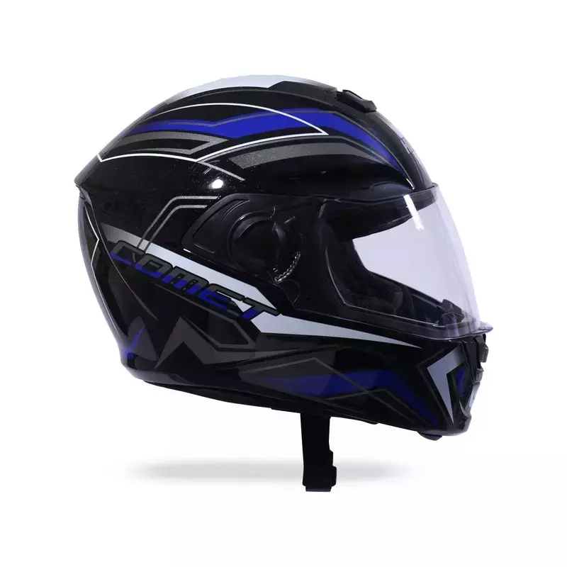 HIKER by VARROC Flash Pro Max HD3 Half Face Helmet for Men & Women 580 mm S Size Matt Black and Green ISI Certified, Lightweight, Polycarbonate Visor for Clear Visibility (Pack of 10)